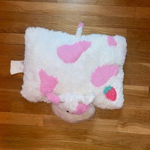 Strawberry Cow Pillow Pet
